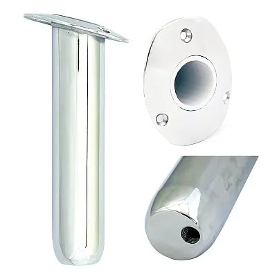 Tigress Oval Head Closed Base Rod Holder - 30&#176; - 9&quot;