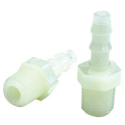 Tigress Nylon Pipe to Hose Adapter - 1/4&quot; IPS