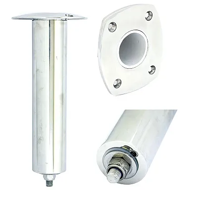 Tigress 4 Hole Swivel Rectangular Head Rod Holder - 0&#176; - 10-1/2&quot;