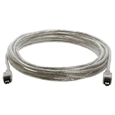 Cmple 639-N IEEE-1394 FireWire iLink DV Cable 4P-4P M/M -15ft (C