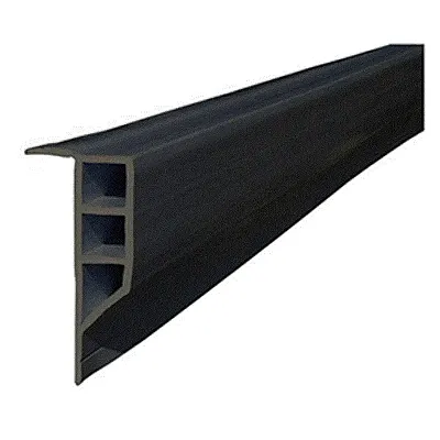 Dock Edge Standard PVC Full Face Profile - 16&#039; Roll - Black