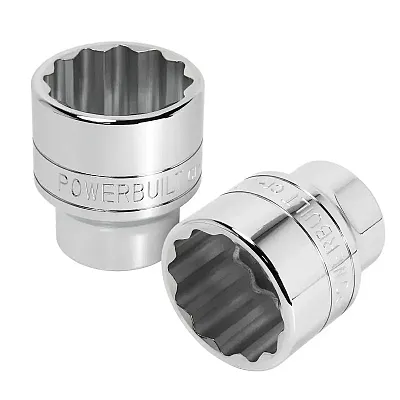Powerbuilt Metric Shallow Socket - 46Mm X 3/4 Inch Drive