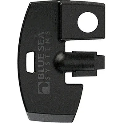 Blue Sea 7903200 Battery Switch Key Lock Replacement - Black