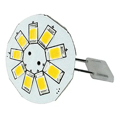 Lunasea G4 Back Pin 0.9&quot; LED Light - Cool White