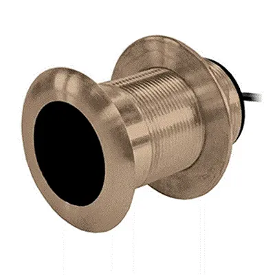 Airmar B117 Bronze Thru-Hull Transducer w/Humminbird #9 Plug - 7