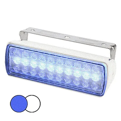 Hella Marine Sea Hawk XL Dual Color LED FloodLights - Blue/White