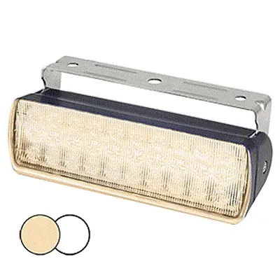 Hella Marine Sea Hawk XL Dual Color LED Floodlights - Warm White