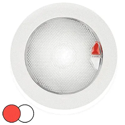 Hella Marine EuroLED 150 Recessed Surface Mount Touch Lamp - Red