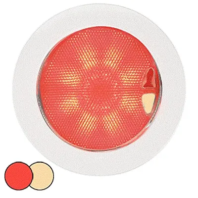 Hella Marine EuroLED 150 Recessed Surface Mount Touch Lamp - Red