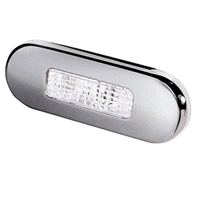 Hella Marine Surface Mount Oblong LED Courtesy Lamp - White LED 