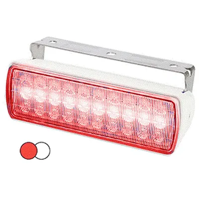 Hella Marine Sea Hawk XL Dual Color LED Floodlights - Red/White 