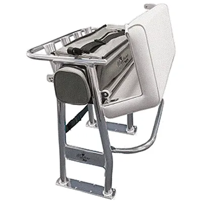 TACO Neptune II Leaning Post w/Tackle Storage Bag