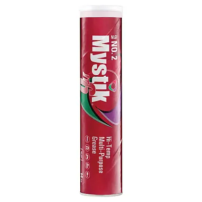  665005002032  Mystik Jt-6 Hi-Temp Red Grease #2 - 14Oz. Cartridge