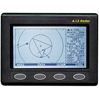 Clipper AIS Plotter/Radar - Requires GPS Input &amp; VHF Antenna