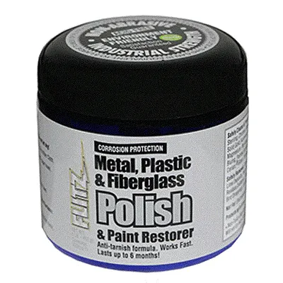 Flitz Metal, Plastic &amp; Fiberglass Polish Paste - 1.0lb