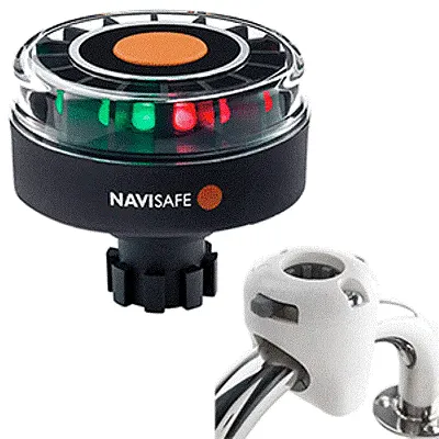 Navisafe Navilight Tricolor 2NM w/Navibolt Base &amp; Rail Mount