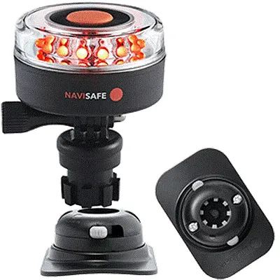 Navisafe Navilight All RED 360&deg; 2NM w/Navimount Base &amp; R