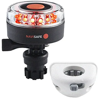 Navisafe Navilight All RED 360&deg; 2NM w/Navimount Base &amp; V