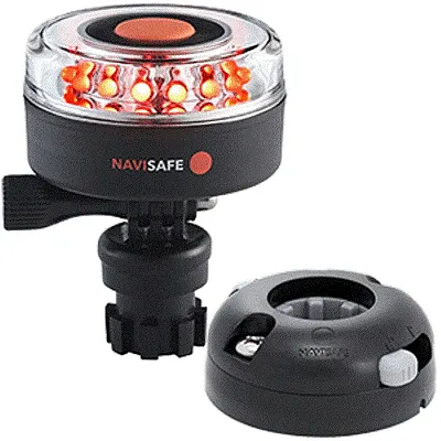 Navisafe Navilight All RED 360&deg; 2NM w/Navimount Base &amp; H