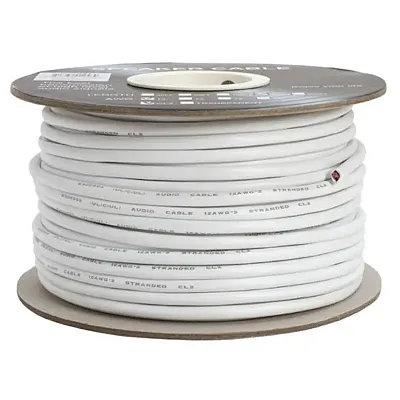 Cmple 682-N 12AWG CL2 Rated 2-Conductor Loud Speaker Cable - w 2