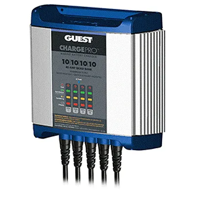 Guest On-Board Battery Charger 40A / 12V - 4 Bank - 120V Input