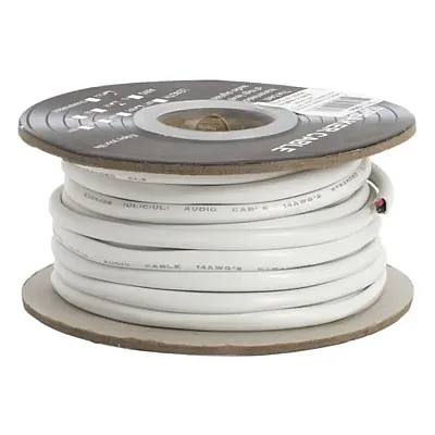 Cmple 684-N 14AWG CL2 Rated 2-Conductor Loud Speaker Cable - 50f