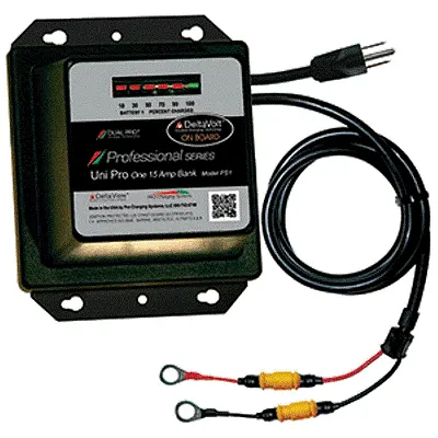 Dual Pro Professional Series Battery Charger - 15A - 1-Bank - 12