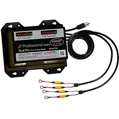Dual Pro Professional Series Battery Charger - 30A - 2-15A-Banks