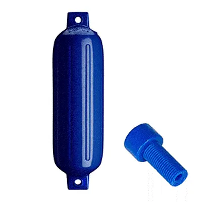 Polyform G-4 Twin Eye Fender 6.5&quot; x 22&quot; - Cobalt Blue 