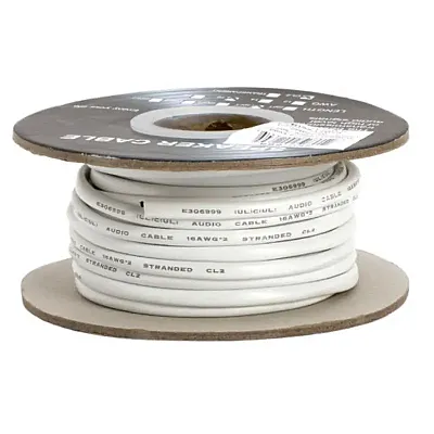 Cmple 688-N 16AWG CL2 Rated 2-Conductor Loud Speaker Cable - 50f