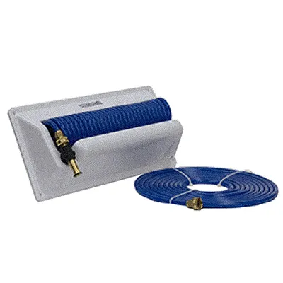 HoseCoil Horizontal Mount Enclosure w/Additional 5&#39; Feeder H