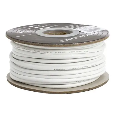 Cmple 693-N 18AWG CL2 Rated 2-Conductor Loud Speaker Cable - w 1