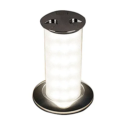 Quick Secret 6W Retractable Lamp w/Automatic Switch IP66 Mirrore