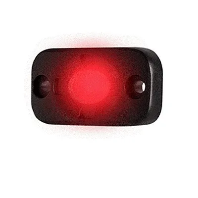 HEISE Auxiliary Accent Lighting Pod - 1.5&quot; x 3&quot; - Blac