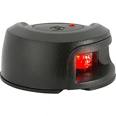 Attwood LightArmor Deck Mount Navigation Light - Black Composite
