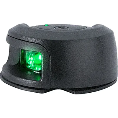 Attwood LightArmor Deck Mount Navigation Light - Black Composite