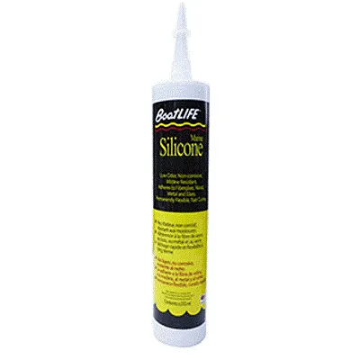 BoatLIFE Silicone Rubber Sealant Cartridge - Clear