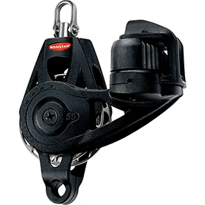 Ronstan Series 55 Ratchet Mount Orbit Block - Single Becket Clea