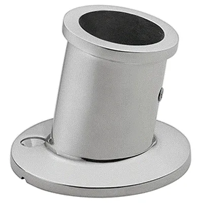 Whitecap Top-Mounted Flag Pole Socket - Stainless Steel - 1&quot