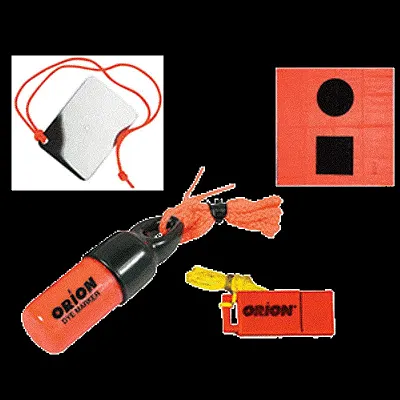 Orion Signaling Kit - Flag, Mirror, Dye Marker &amp; Whistle