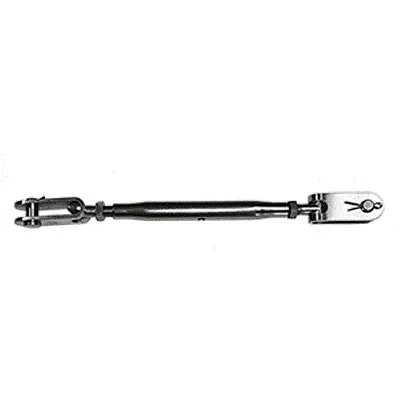 C. Sherman Johnson Jaw/Jaw Tubular Turnbuckle T-Style 3/8-24 Thr