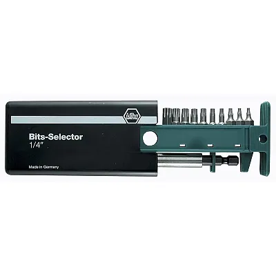 Wiha Torxplus Bit Selector With 1/4&quot; Magnetic Bit Holder In Storage Box (11 Piec