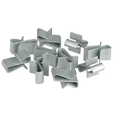 C.E. Smith Trailer Frame Clips - Zinc - 3/8&quot; Wide - 10-Pack