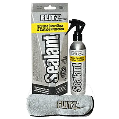 Flitz Sealant Spray Bottle w/Microfiber Polishing Cloth - 236ml/