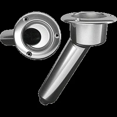 Mate Series Stainless Steel 30&deg; Rod &amp; Cup Holder - Drain