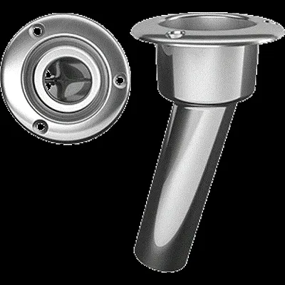 Mate Series Stainless Steel 15&deg; Rod &amp; Cup Holder - Open 