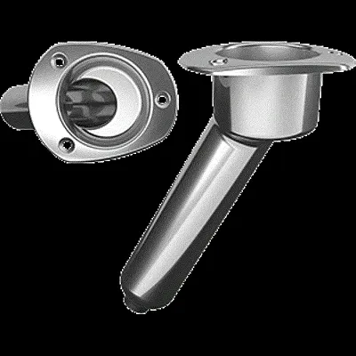 Mate Series Stainless Steel 30&deg; Rod &amp; Cup Holder - Drain