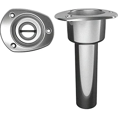 Mate Series Stainless Steel 0&deg; Rod &amp; Cup Holder - Open -