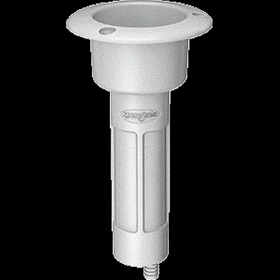 Mate Series Plastic 0&deg; Rod &amp; Cup Holder - Drain - Round 