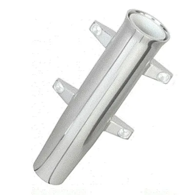 Lee's Aluminum Side Mount Rod Holder - Tulip Style - Silver 